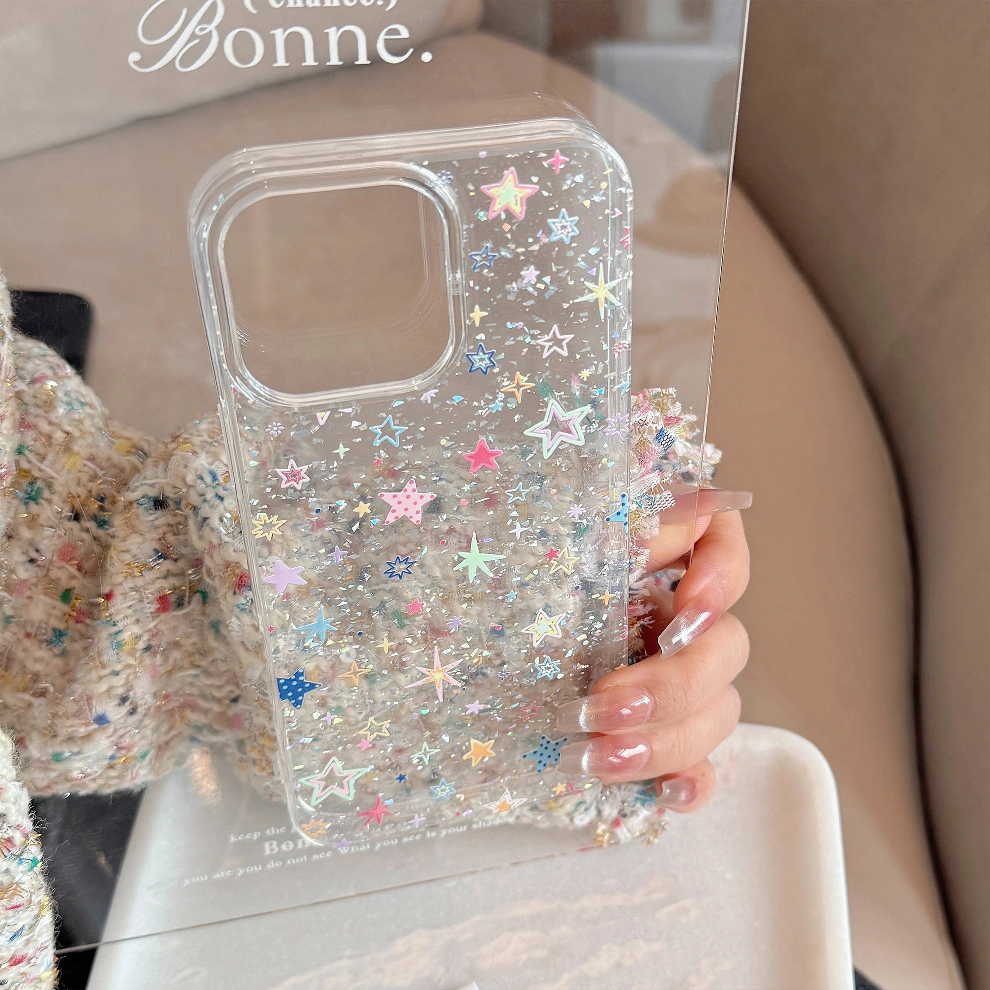 Layered Star Shards - iPhone Case